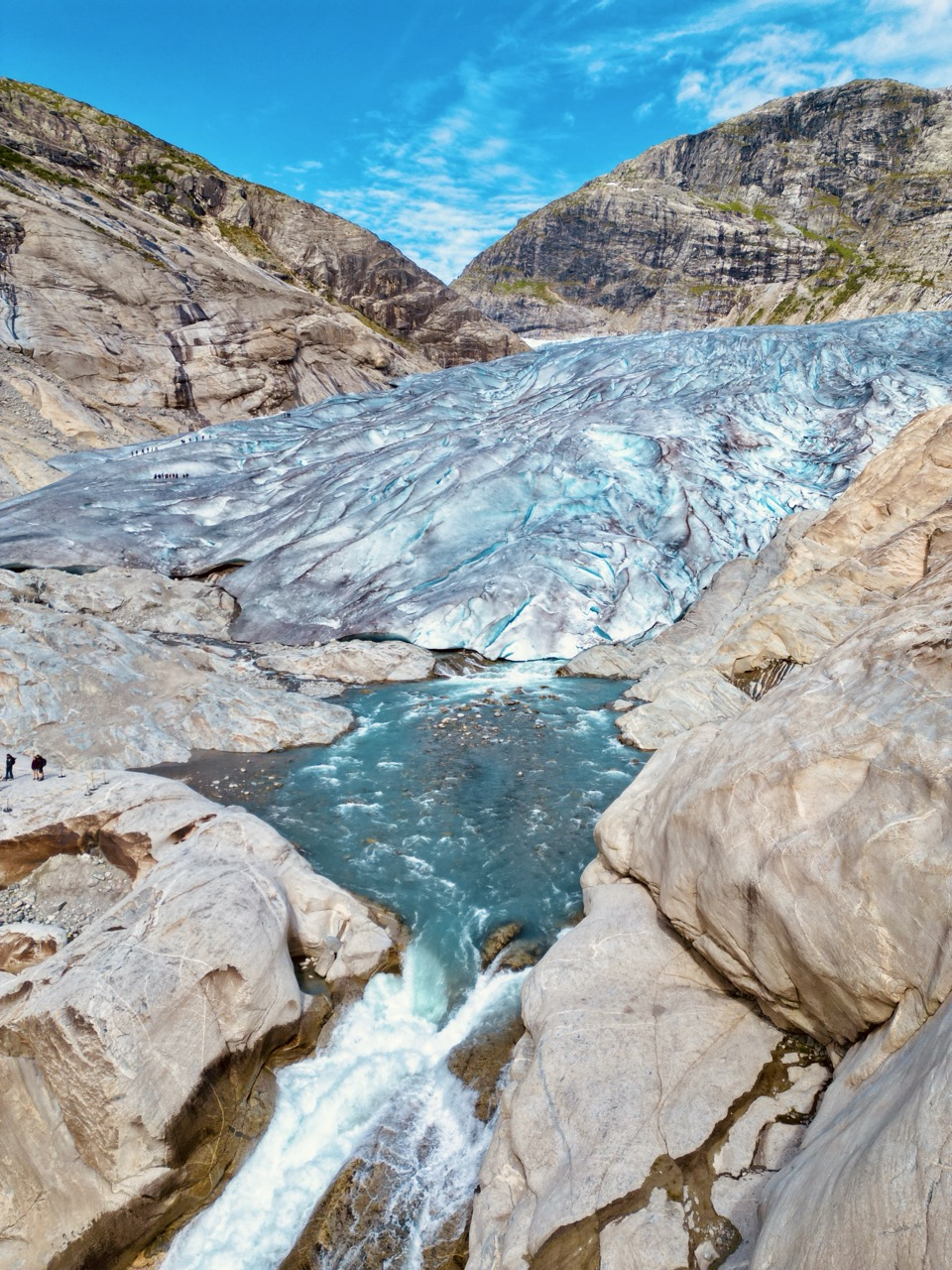 An Europas größtem Gletscher: Nigardsbreen